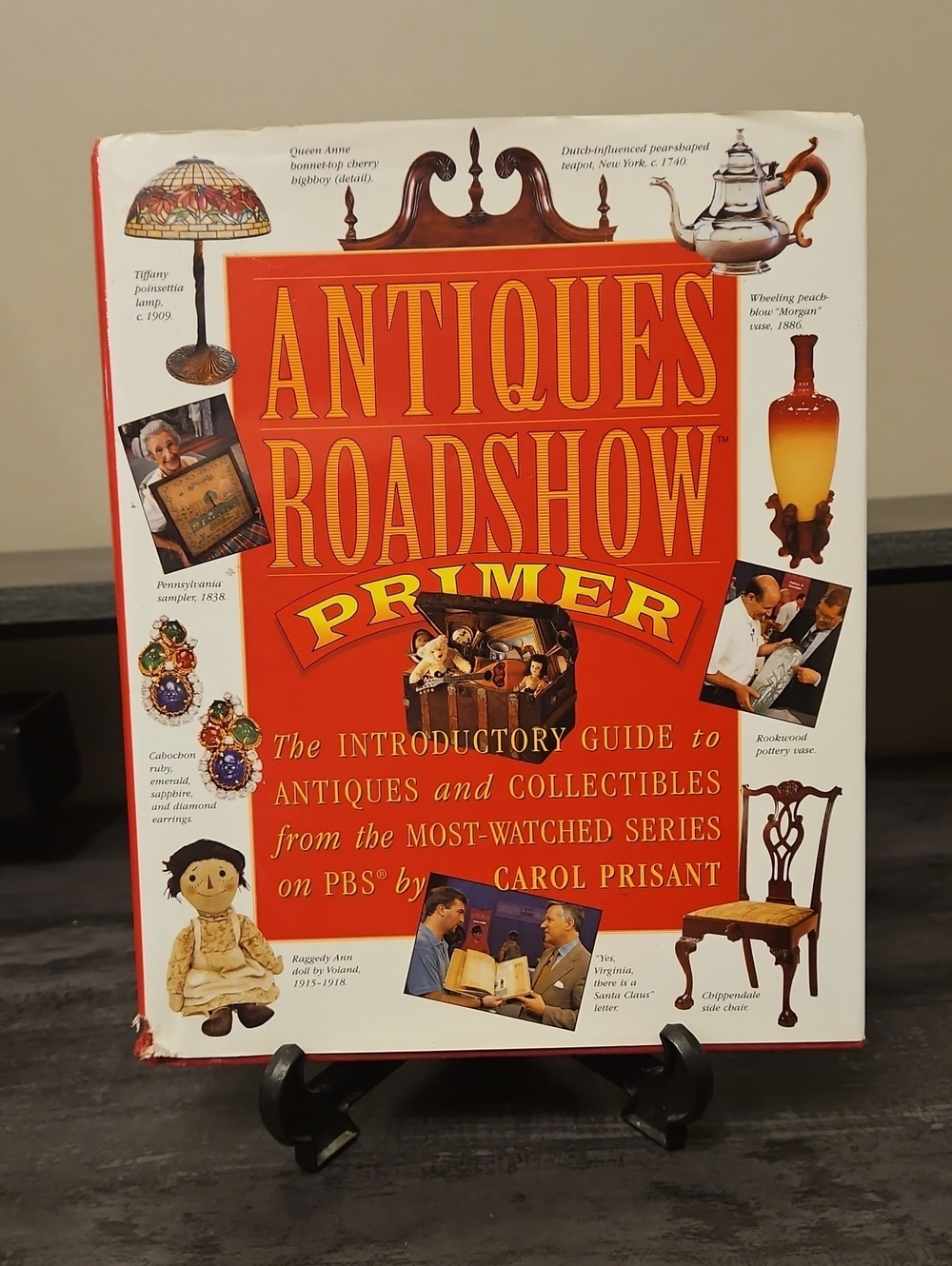 Vintage Antiques Roadshow Primer Hardcover Book (1999) - Carol Prisant